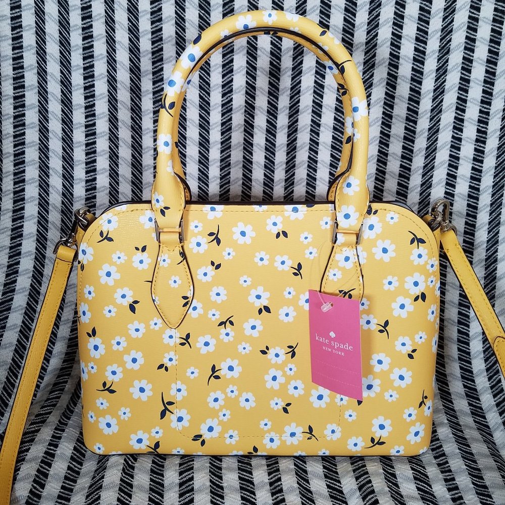 Darcy Fleurette Kate Spade Small Satchel Floral - Picture 6 of 12